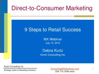 Direct-to-Consumer Marketing