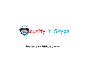 Security in Skype
