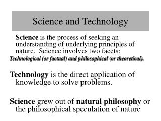 presentation topics for science and technology