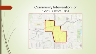 Community Intervention for Census Tract 1051 Terika Mackey