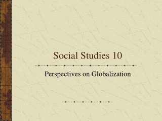 Social Studies 10