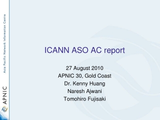 ICANN ASO AC report