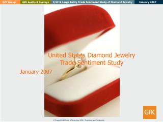 United States Diamond Jewelry Trade Sentiment Study