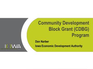 Community Development Block Grant (CDBG) Program