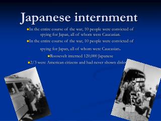 Japanese internment