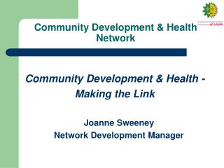 Community Development & Health Network