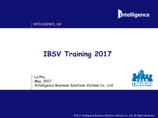 IBSV Training 2017