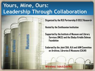 Yours, Mine, Ours: Leadership Through Collaboration