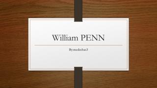 William PENN