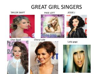 GREAT GIRL SINGERS