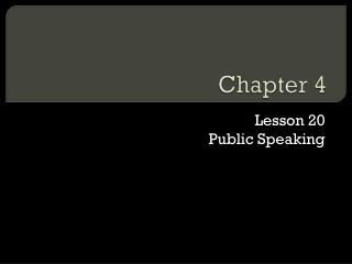 Chapter 4