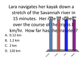 0.12 km 1.2 km 2 km 120 km