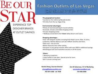 Fashion Outlets of Las Vegas 拉斯维加斯时尚奥特莱斯