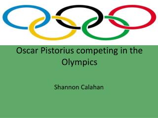 Oscar Pistorius competing in the O lympics