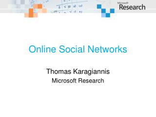 Online Social Networks
