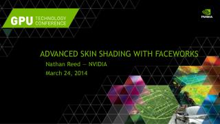 Advanced Skin Shading with FaceWorks