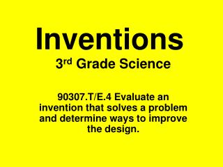 Inventions