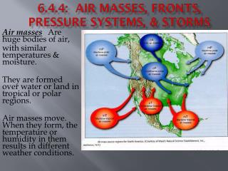 6.4.4: Air Masses, Fronts, Pressure Systems, & Storms