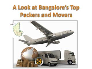A Look at Bangalore’s Top Packers and Movers