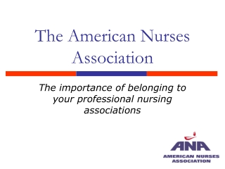 The American Nurses Association