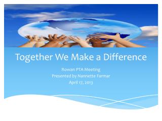 Together We Make a Difference