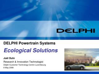 DELPHI Powertrain Systems