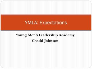 YMLA: Expectations
