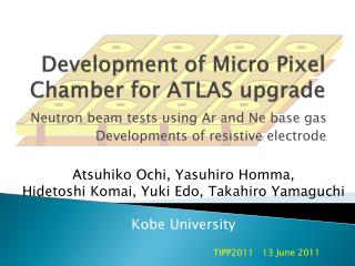 Development of Micro Pixel Chamber for ATLAS upgrade