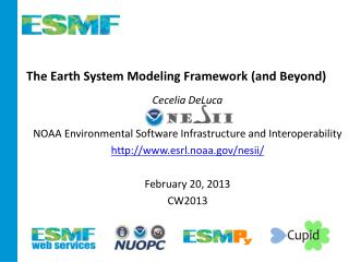 The Earth System Modeling Framework (and Beyond)