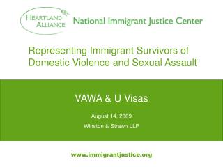 Representing Immigrant Survivors of Domestic Violence and Sexual Assault