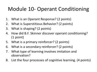 operant conditioning and superstitions operant conditioning and superstitions