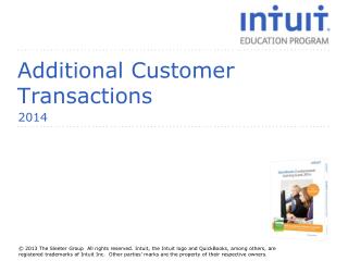 Additional Customer Transactions