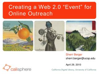 Creating a Web 2.0 “Event” for Online Outreach