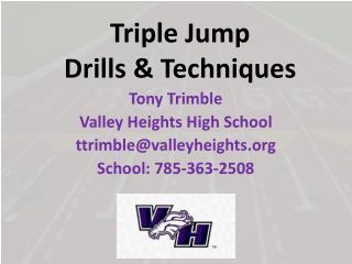 Triple Jump Drills & Techniques