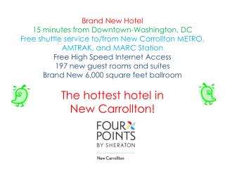 Brand New Hotel 15 minutes from Downtown-Washington, DC