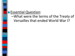 the details of the terms of the versailles treaty the details of the terms of the versailles treaty