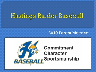 Hastings Raider Baseball