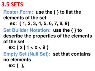 PPT - Set-Builder Notation PowerPoint Presentation - ID:2641936