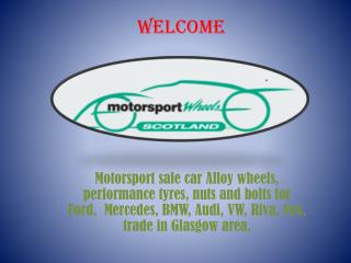 Motorsport wheels Glasgow