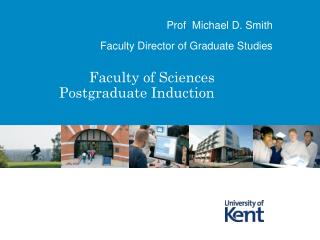 Faculty of Sciences Postgraduate Induction