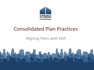 Consolidated Plan Practices