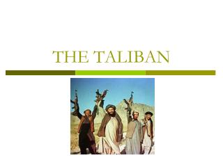 THE TALIBAN