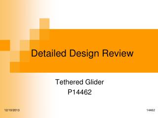 Detailed Design Review