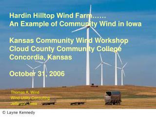 Thomas A. Wind Wind Utility Consulting Jefferson, Iowa
