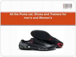 Men’s Puma trainers with Ferrari shoes