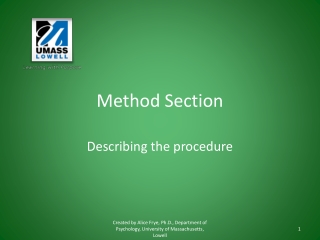 Method Section