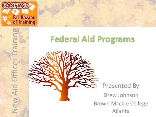 Federal Aid Programs