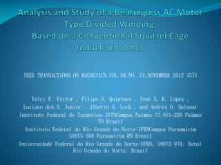 IEEE TRANSACTIONS ON MAGNETICS,VOL.48,NO . 11,NOVEMBER 2012 3571