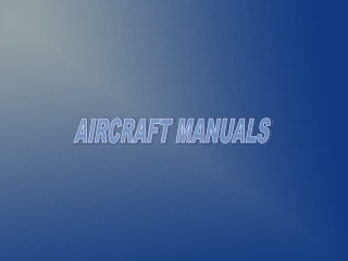 AIRCRAFT MANUALS