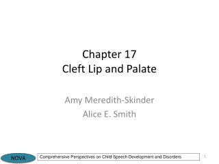 Chapter 17 Cleft Lip and Palate